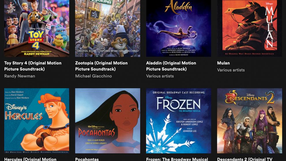 Spotify launches new Disney music hub: Listen here | GMA