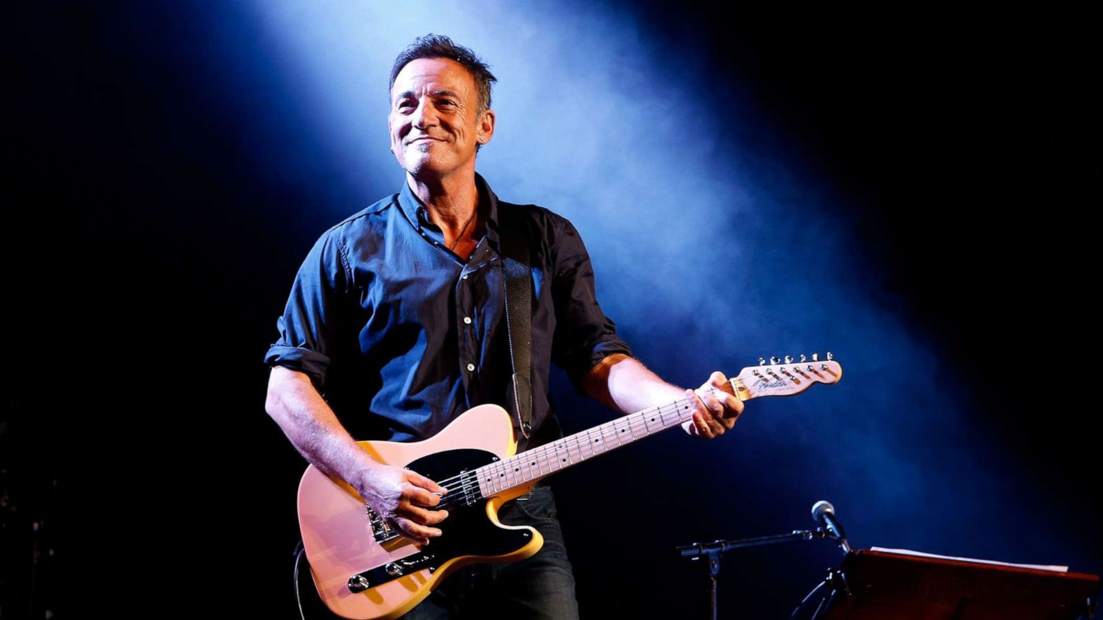 PHOTO: Bruce Springsteen performs at the 7th annual "Stand Up For Heroes" event at Madison Square Garden on Nov. 6, 2013, in New York City.