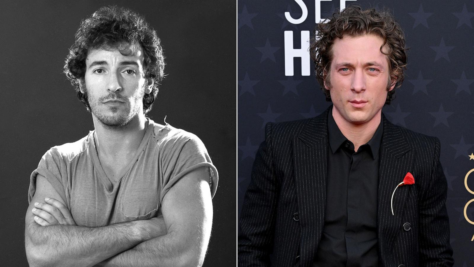 PHOTO: Bruce Springsteen, left, and Jeremy Allen White.