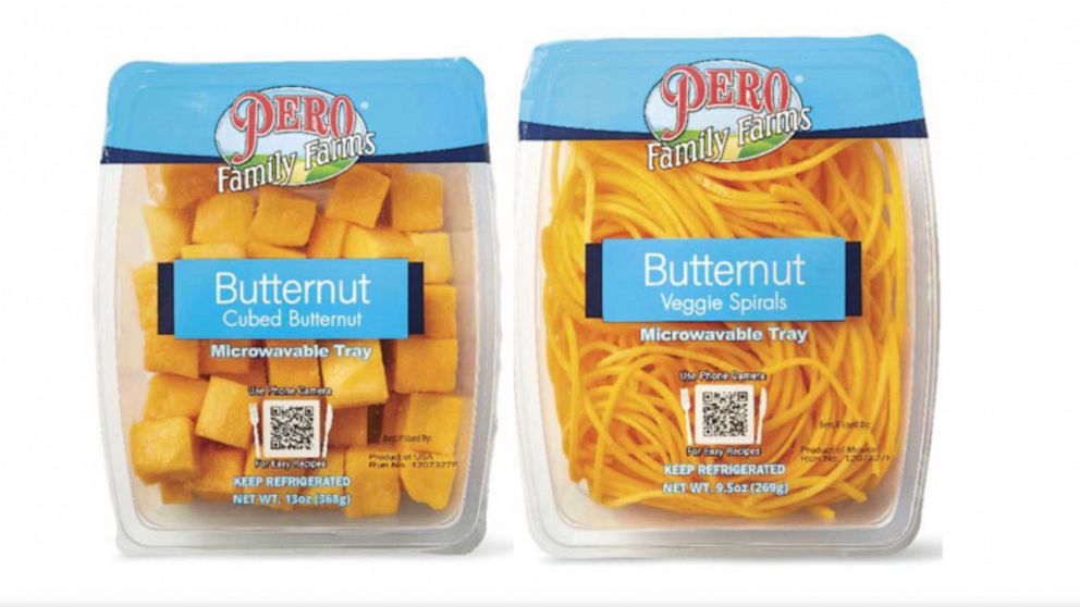 PHOTO: Pero Family Farms Food Company has announced a voluntary recall of pre-cut butternut squash products due to Listeria concerns.