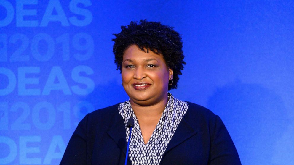 PHOTO: Stacey Abrams, Founder of Fair Fight Action, speaking at The Center for American Progress CAP 2019 Ideas Conference in Washington, D.C. on May 22, 2019.