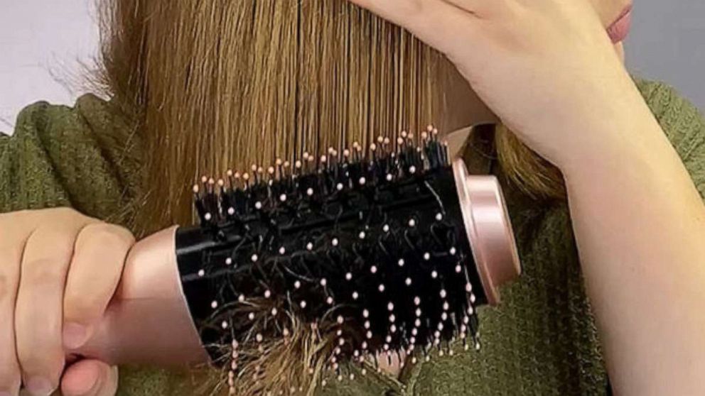 This 2in1 blower brush lets you get a salonquality blowout at home
