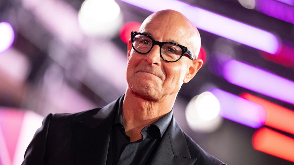 PHOTO: Stanley Tucci attends the "Conclave" Headline Gala during the 68th BFI London Film Festival at The Royal Festival Hall on October 10, 2024 in London, England.