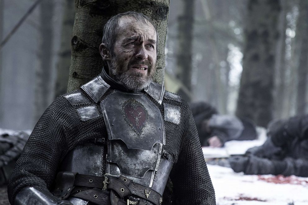  Stephen Dillane, Stannis Baratheon, in a scene from 'Game of Thrones.'					