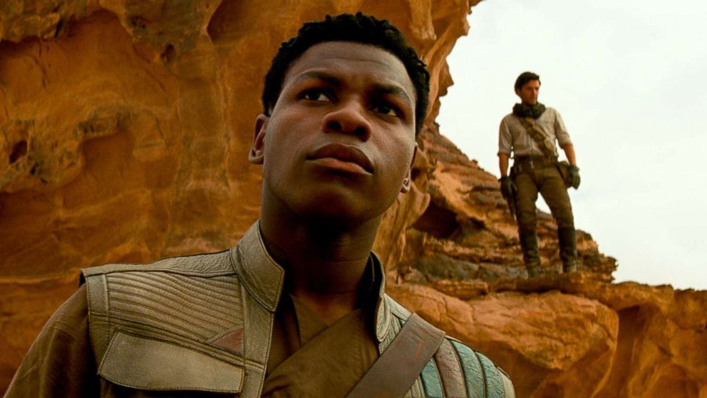 PHOTO: Finn (John Boyega) and Poe Dameron (Oscar Isaac) in "STAR WARS:THE RISE OF SKYWALKER."