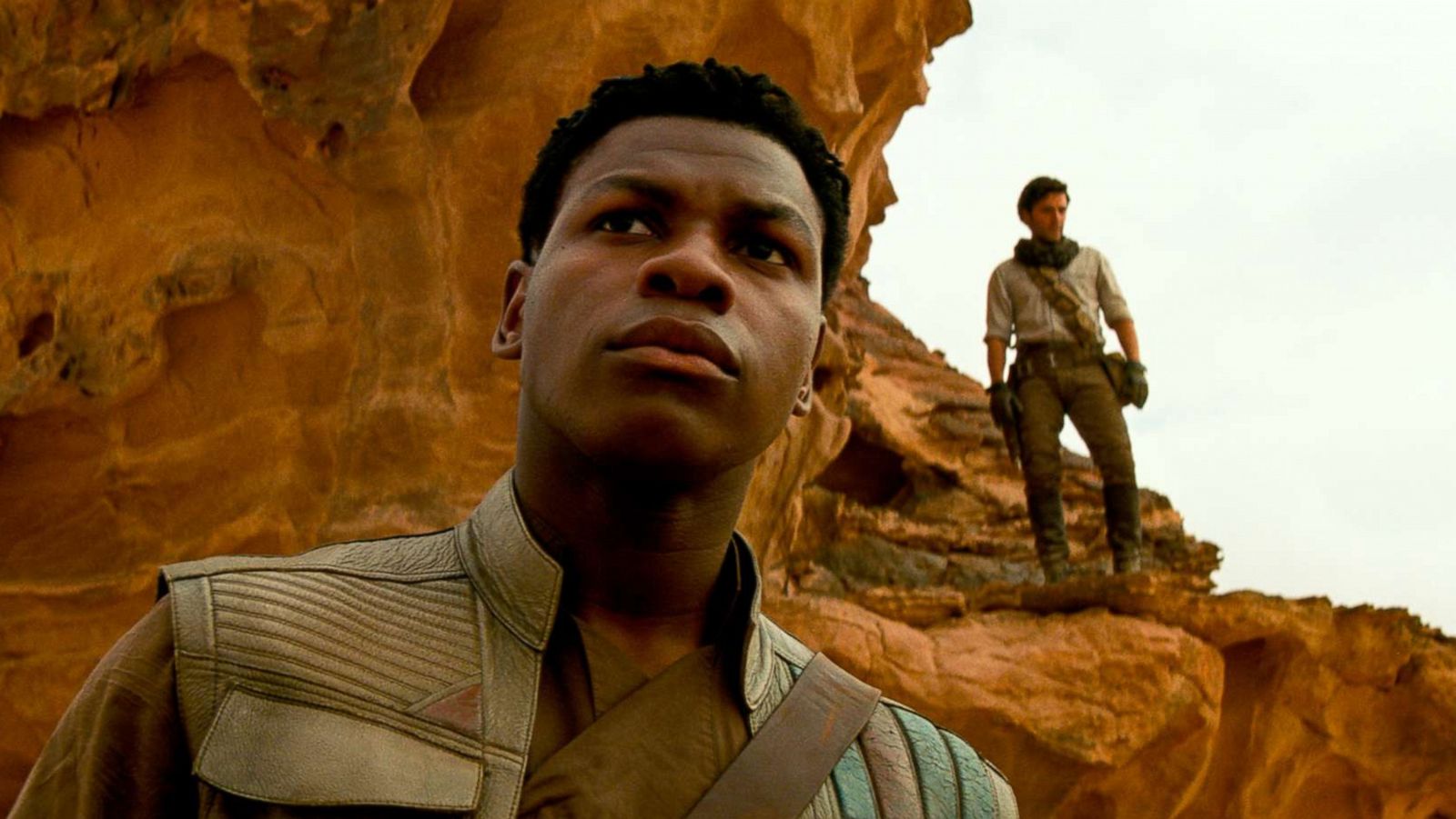 PHOTO: Finn (John Boyega) and Poe Dameron (Oscar Isaac) in "STAR WARS:THE RISE OF SKYWALKER."