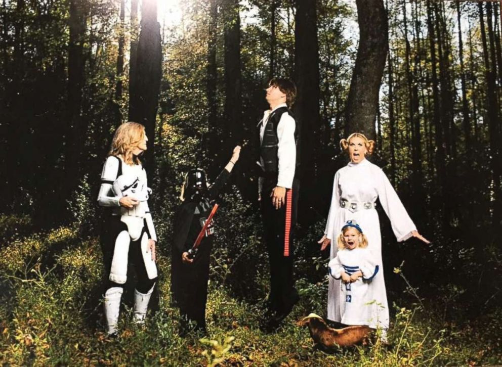 PHOTO: The Simmons family of Orlando, Fla., went all out for their Star Wars-themed Christmas card in 2015.