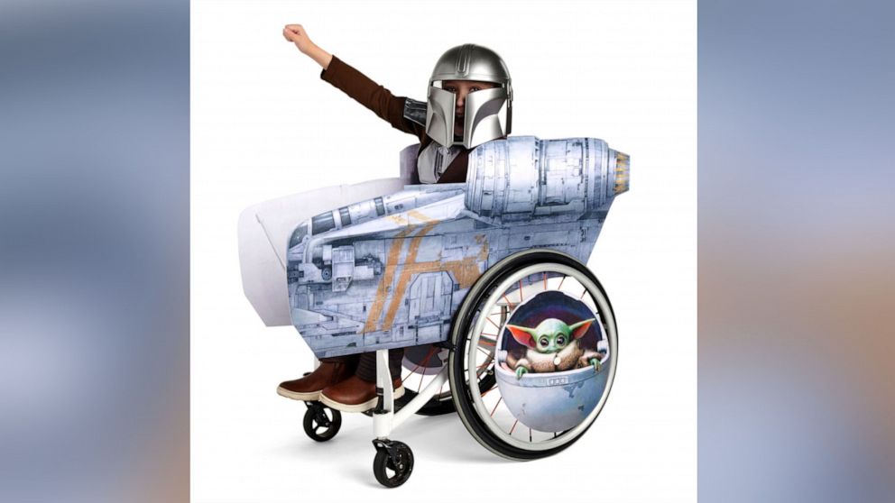 PHOTO: The Star Wars: The Mandalorian Wheelchair Cover Set is available at shop Disney.