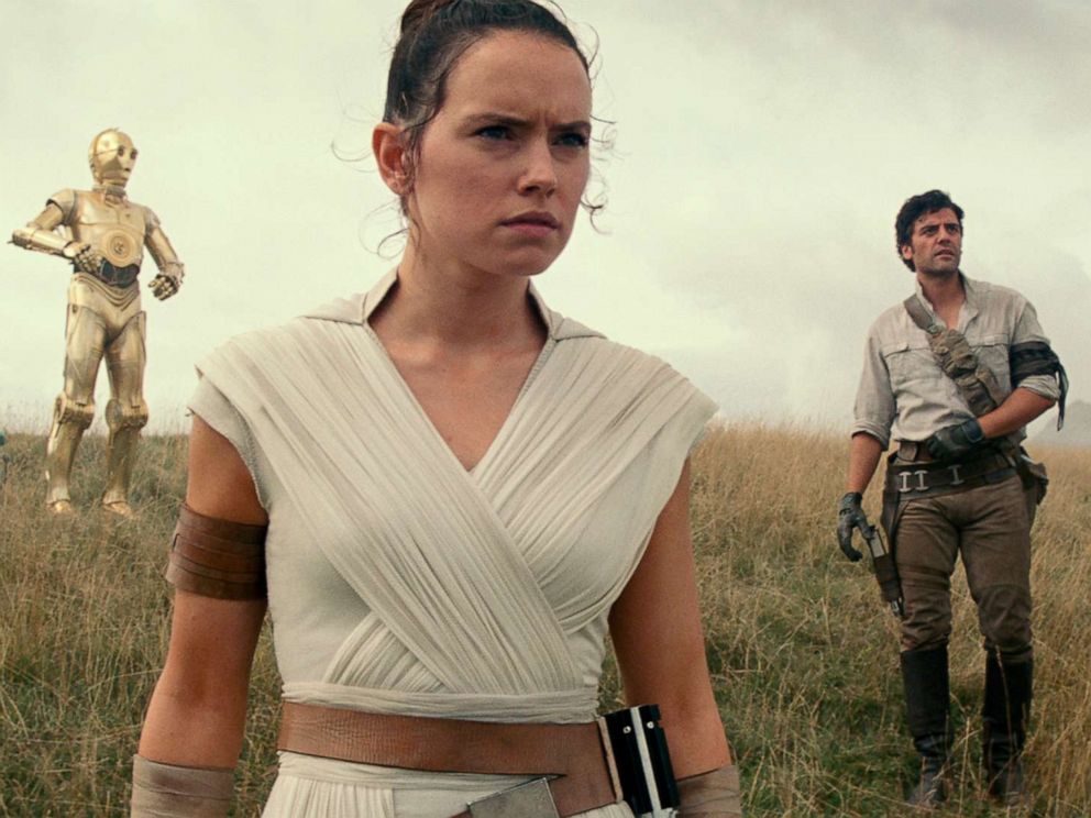 PHOTO: Daisy Ridley as Rey in a scene from Star Wars: Episode IX.