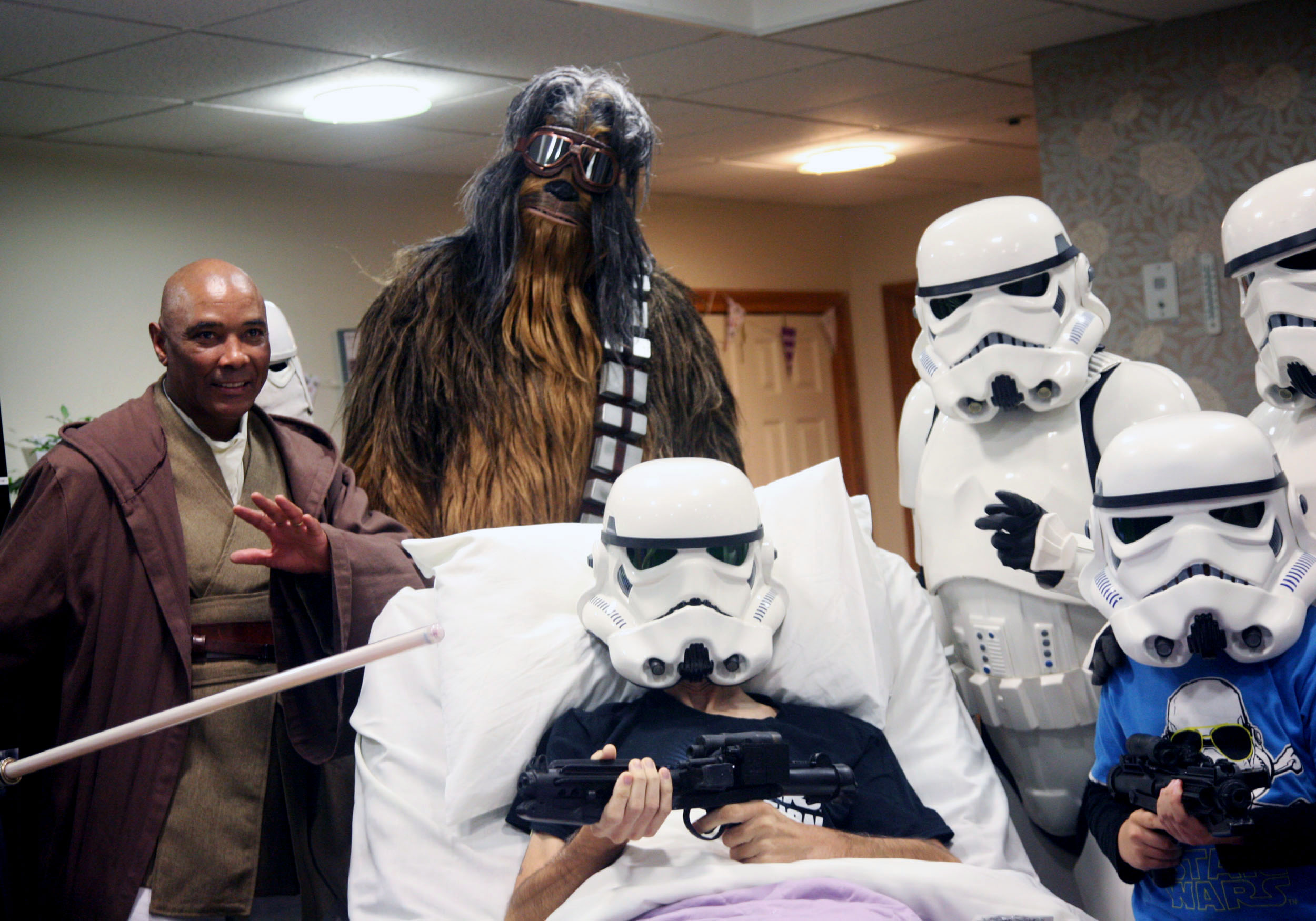 PHOTO: Disney allowed a Rowans Hospice patient and his son to watch "Star Wars: The Rise of Skywalker" before the official release date.