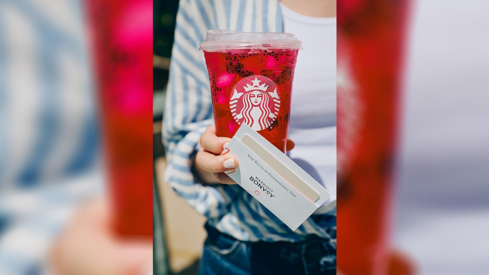 PHOTO: Marriott Bonvoy and Starbucks announce a new collaboration offering U.S. members of their loyalty programs an opportunity to earn Stars towards free beverages, food and more at Starbucks, and points that can be applied to more than 30 hotel brands.