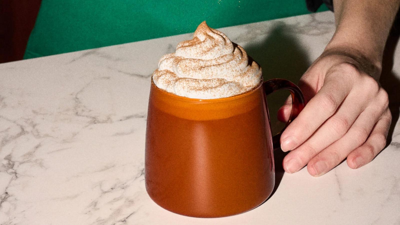 PHOTO: Starbucks is debuting its fall menu and bringing the pumpkin spice latte back on Tuesday, Aug. 25.