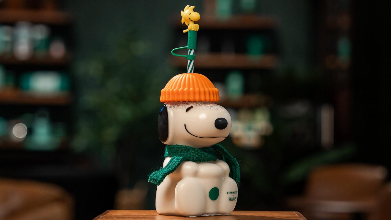 PHOTO: Starbucks is releasing a limited-edition Snoopy glass cold cup.