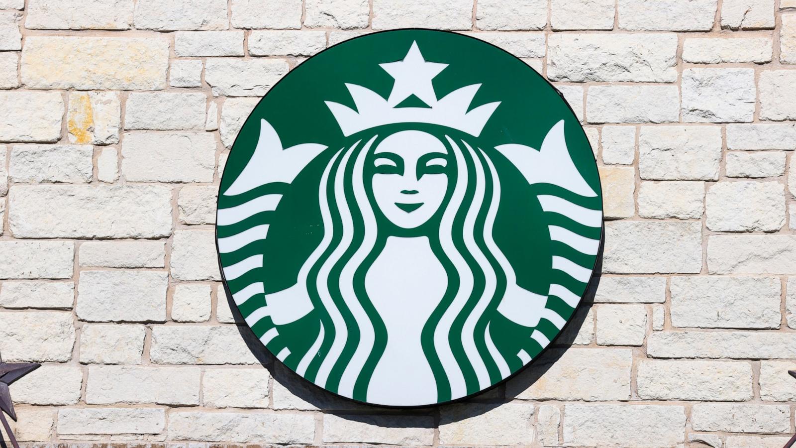 PHOTO: In this Dec. 5, 2023, file photo, a Starbucks logo is shown in Austin, Texas.