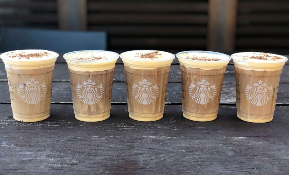 PHOTO: The Pumpkin Cream Cold Brew is Starbucks' newest Fall drink.