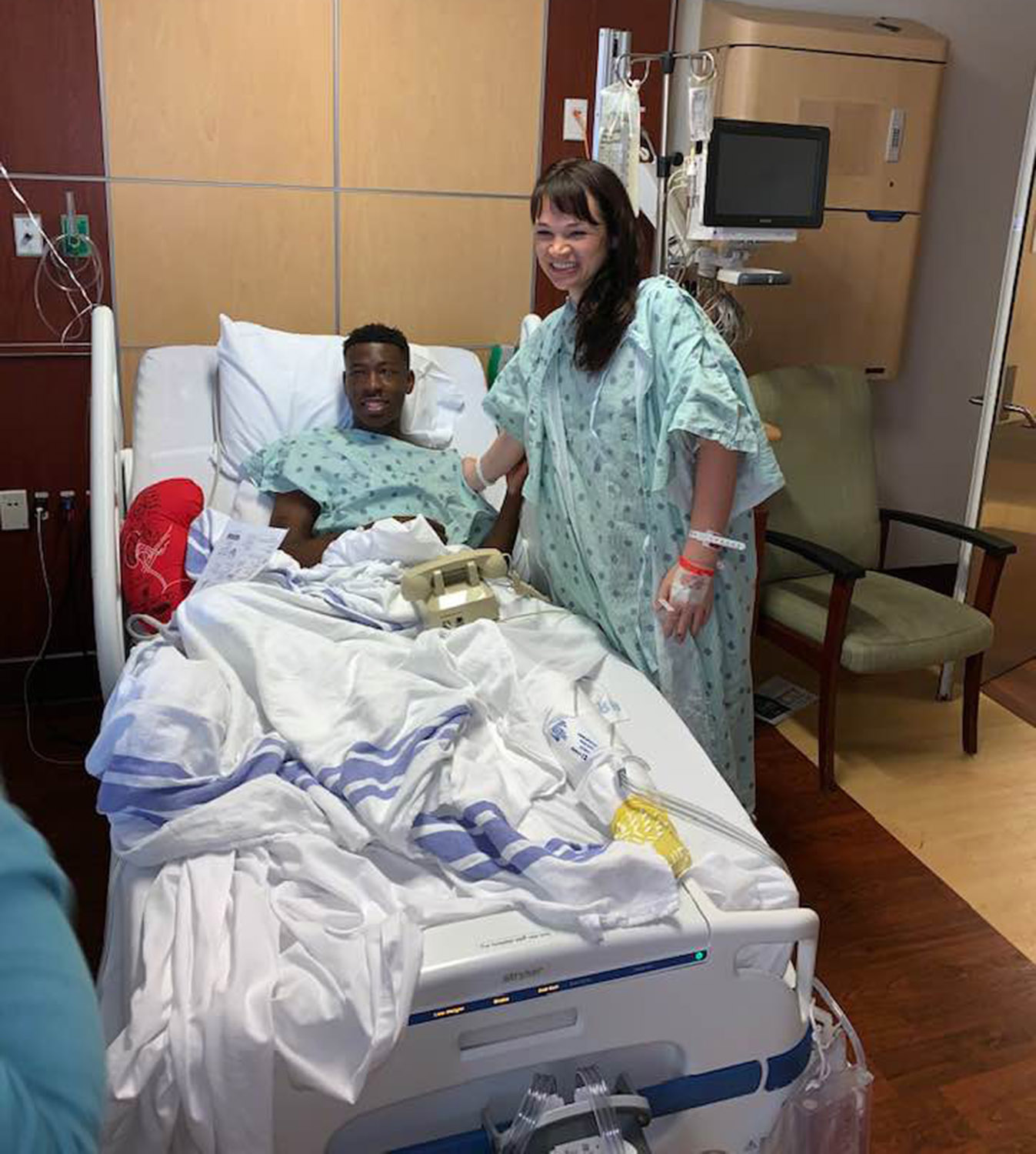 PHOTO: Starr Gardy, a mother of two from Charleston, S.C., gave her kidney to Daniel Jones Jr. on May 1, 2019.