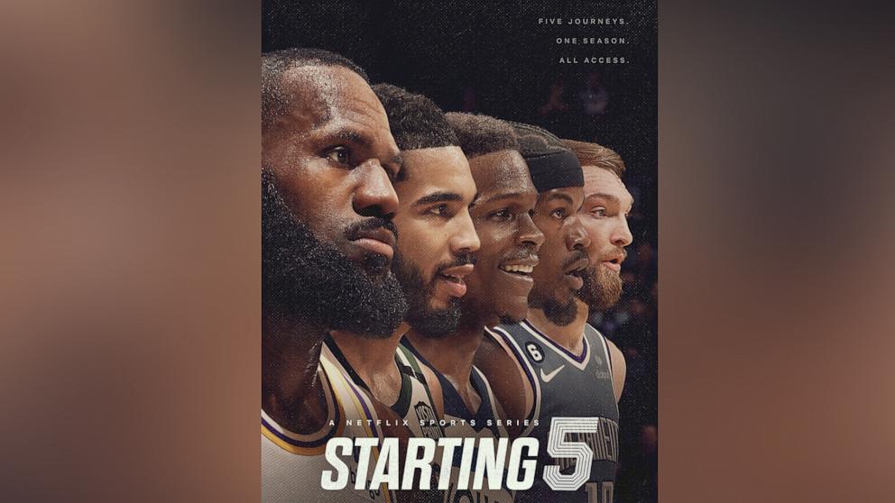 PHOTO: A Netflix sports series "Starting 5."