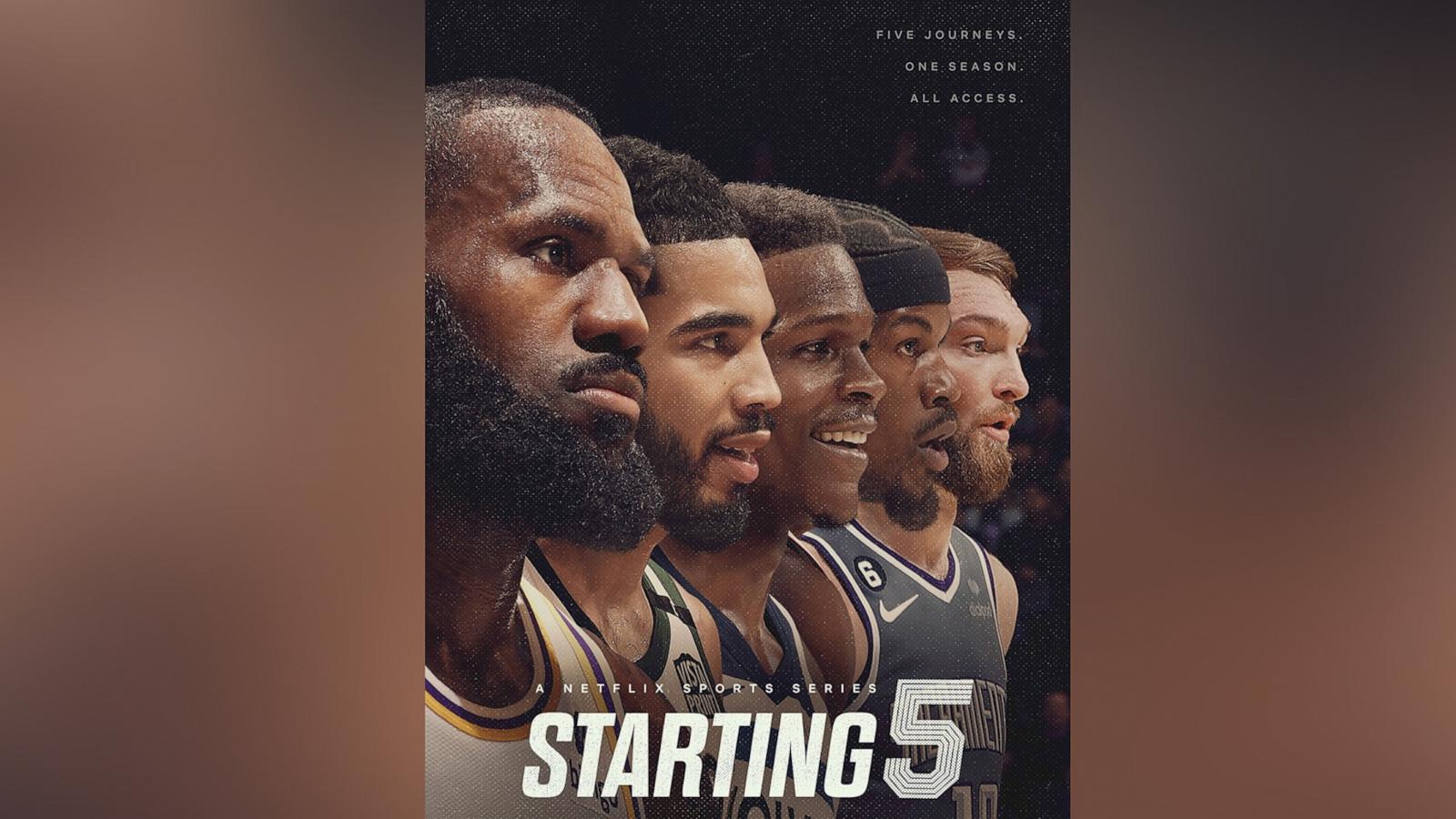 PHOTO: A Netflix sports series "Starting 5."