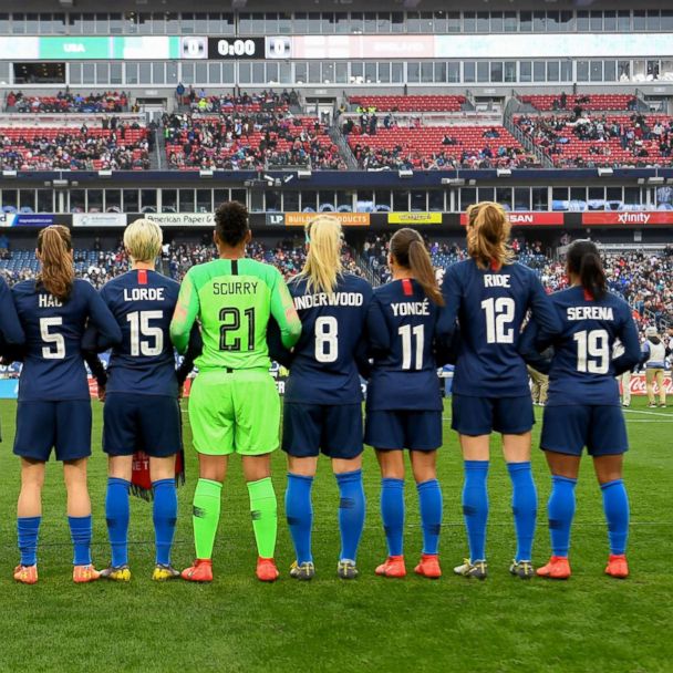 USA women honor RBG, JK Rowling and Cardi B on kits for England