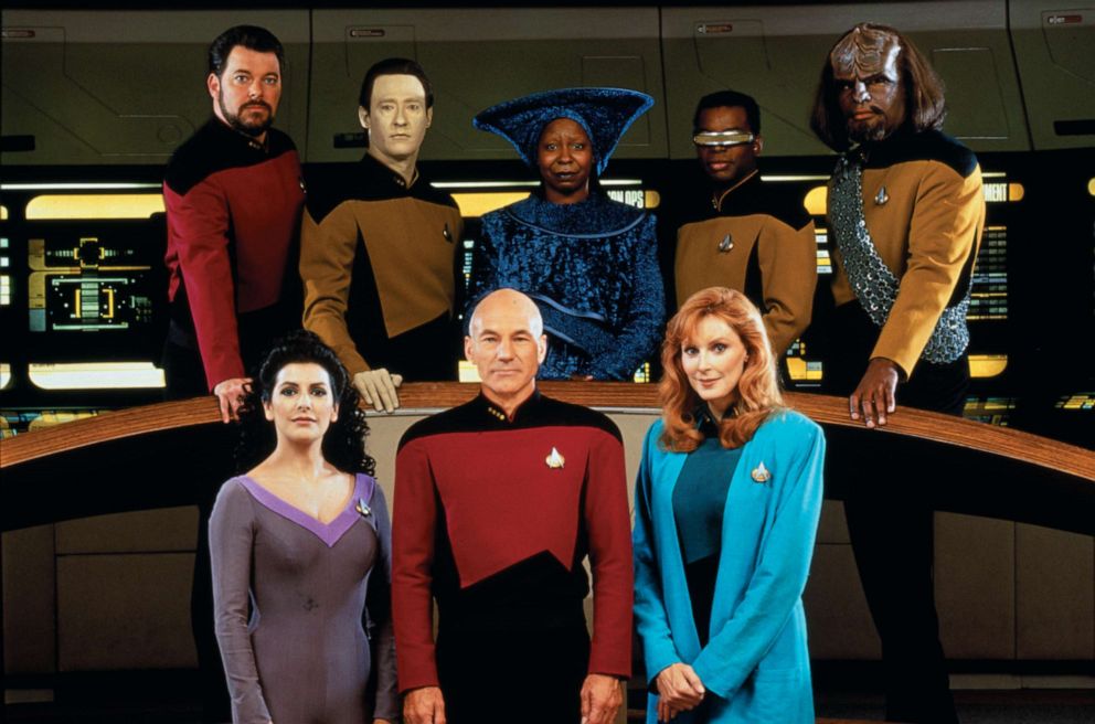 PHOTO: Cast photo for "Star Trek: The Next Generation," 1987.
