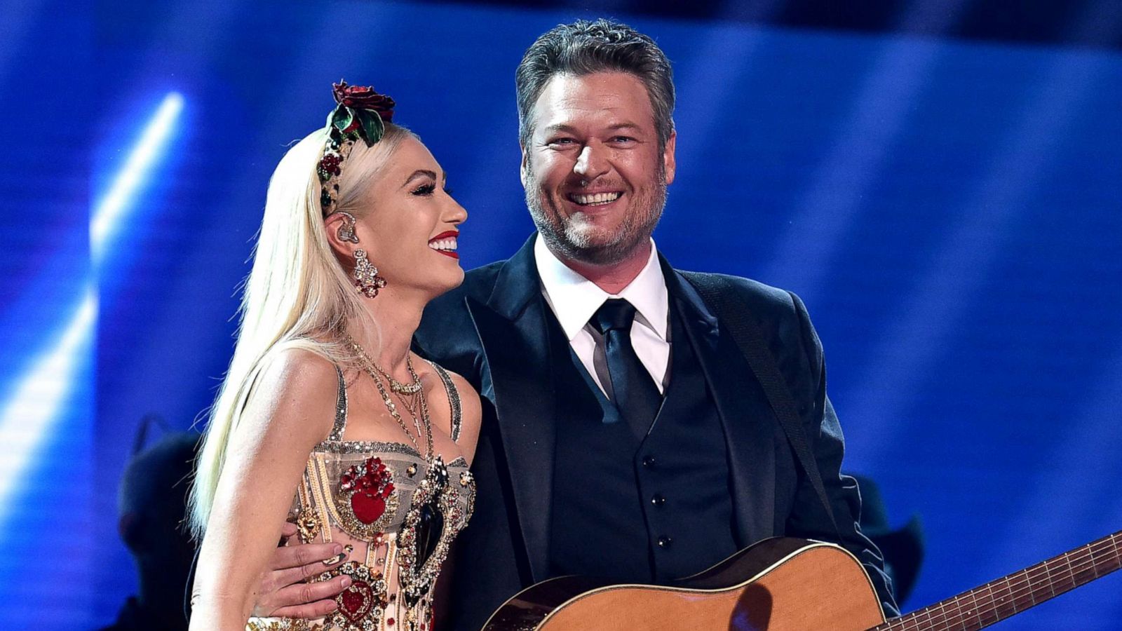 PHOTO: Gwen Stefani and Blake Shelton perform at the 62nd Annual GRAMMY Awards on January 26, 2020 in Los Angeles, California.