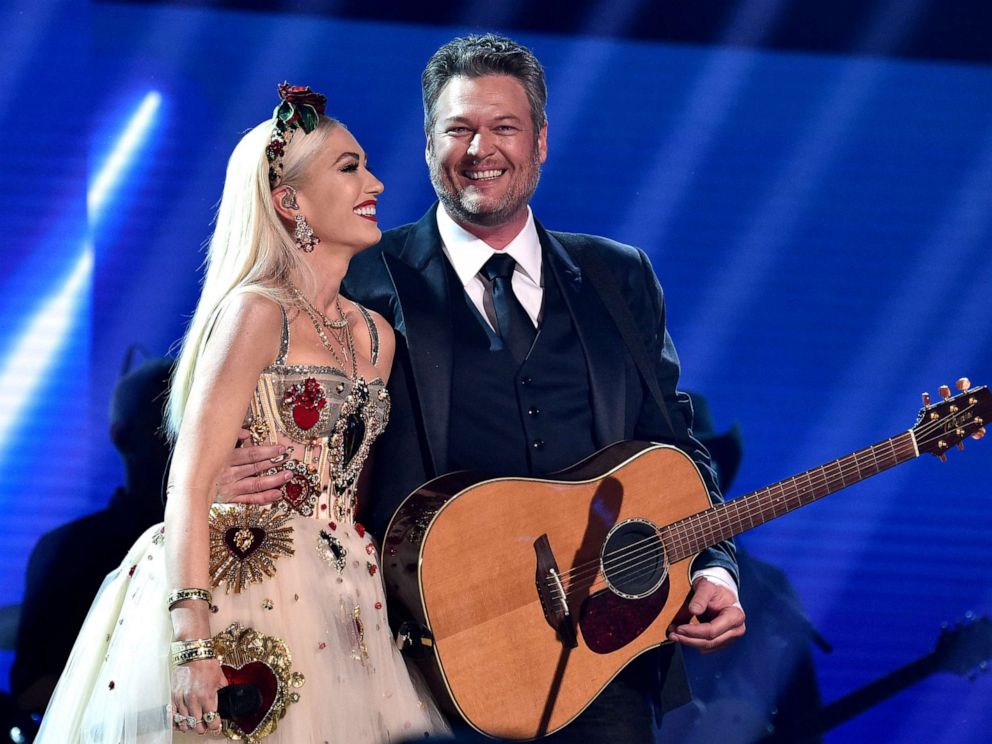 PHOTO: Gwen Stefani and Blake Shelton perform at the 62nd Annual GRAMMY Awards on January 26, 2020 in Los Angeles, California.