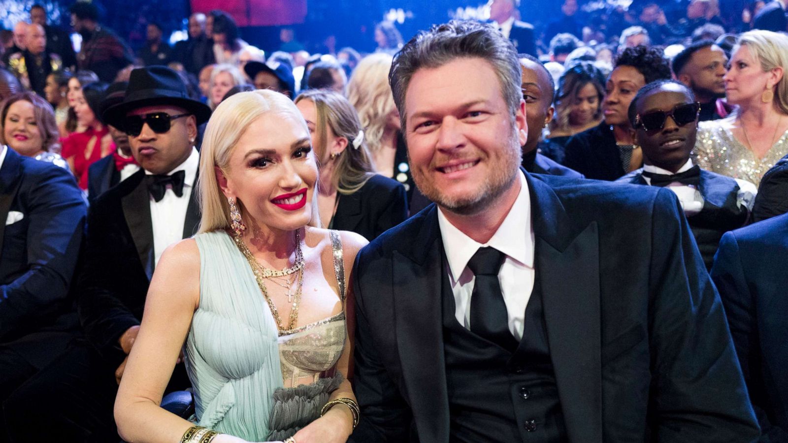 PHOTO: Gwen Stefani and Blake Shelton attend the 62nd Annual GRAMMY Awards on Jan. 26, 2020 in Los Angeles.