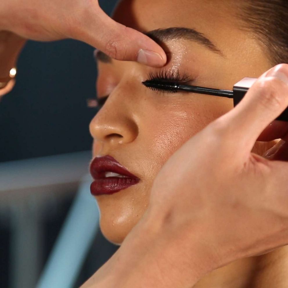 PHOTO: Patrick Ta applies Shiseido Imperial Lash Inc mascara.