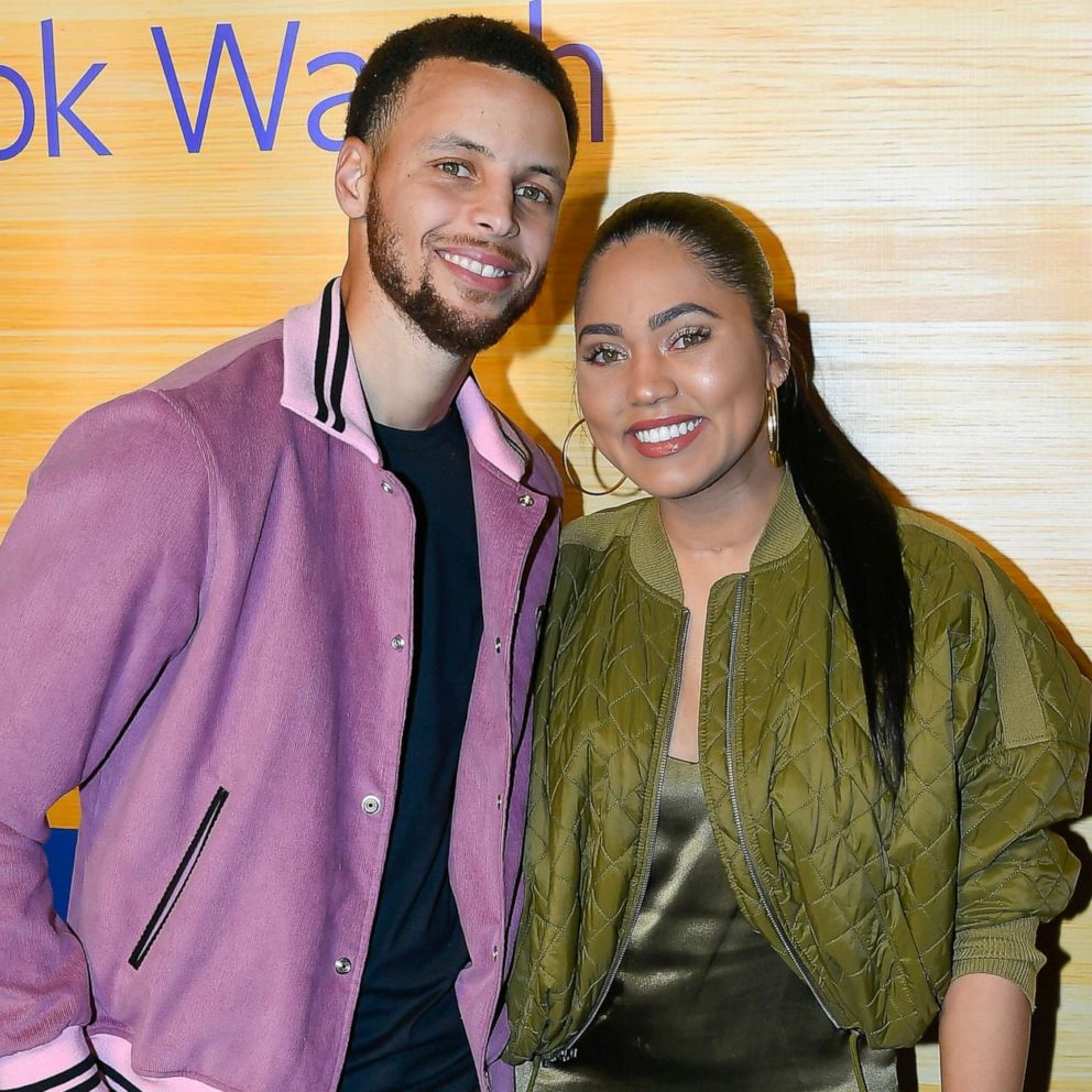 Steph & Ayesha Curry's Kids Rock Natural Curly Hair In New
