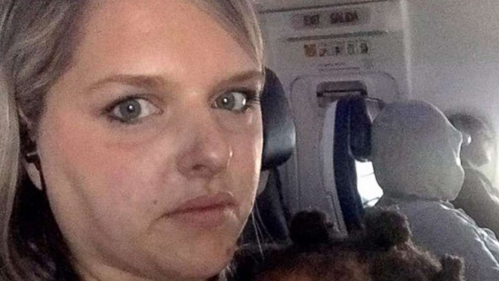 PHOTO: Blogger Stephanie Hollifield is pictured with her young daughter in a photo she shared on Feb. 3, 2019, with an open letter to a fellow airline passenger after a recent flight.