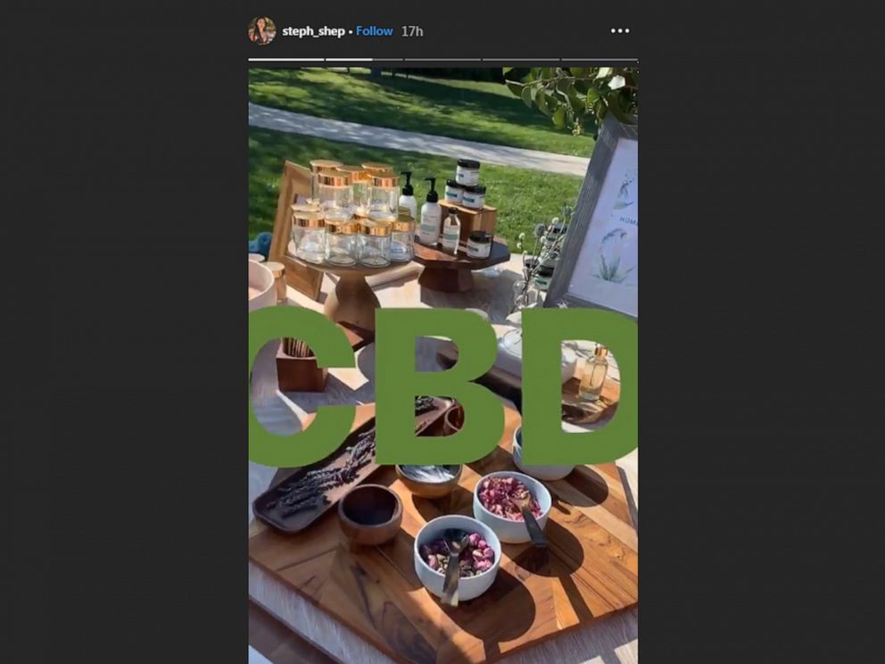 PHOTO: Stephanie Shepherd shared a sneak peek of Kim Kardashian West's baby shower on Instagram, April 28, 2019.