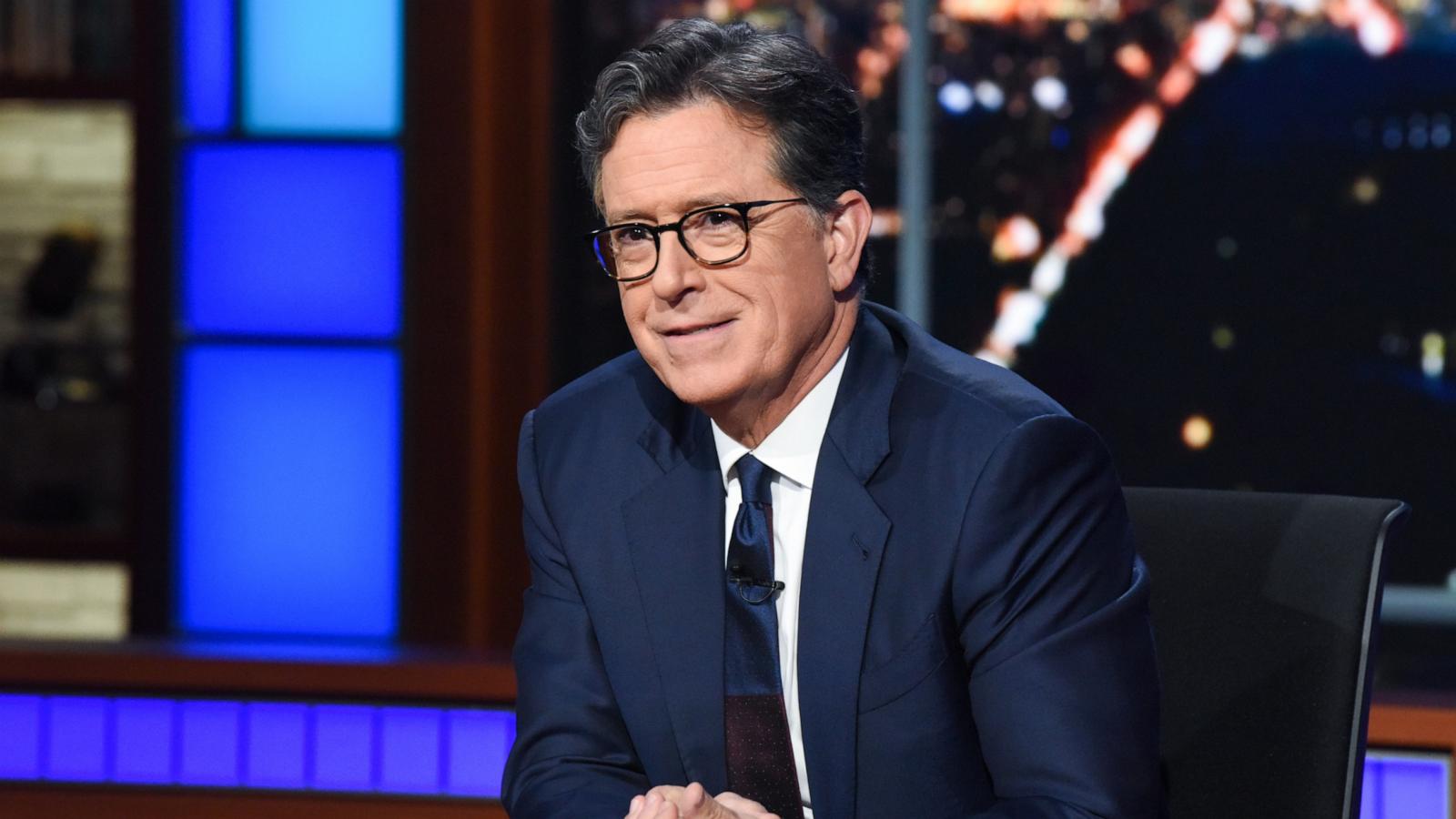 PHOTO: The Late Show with Stephen Colbert on Sept, 14, 2021 show.