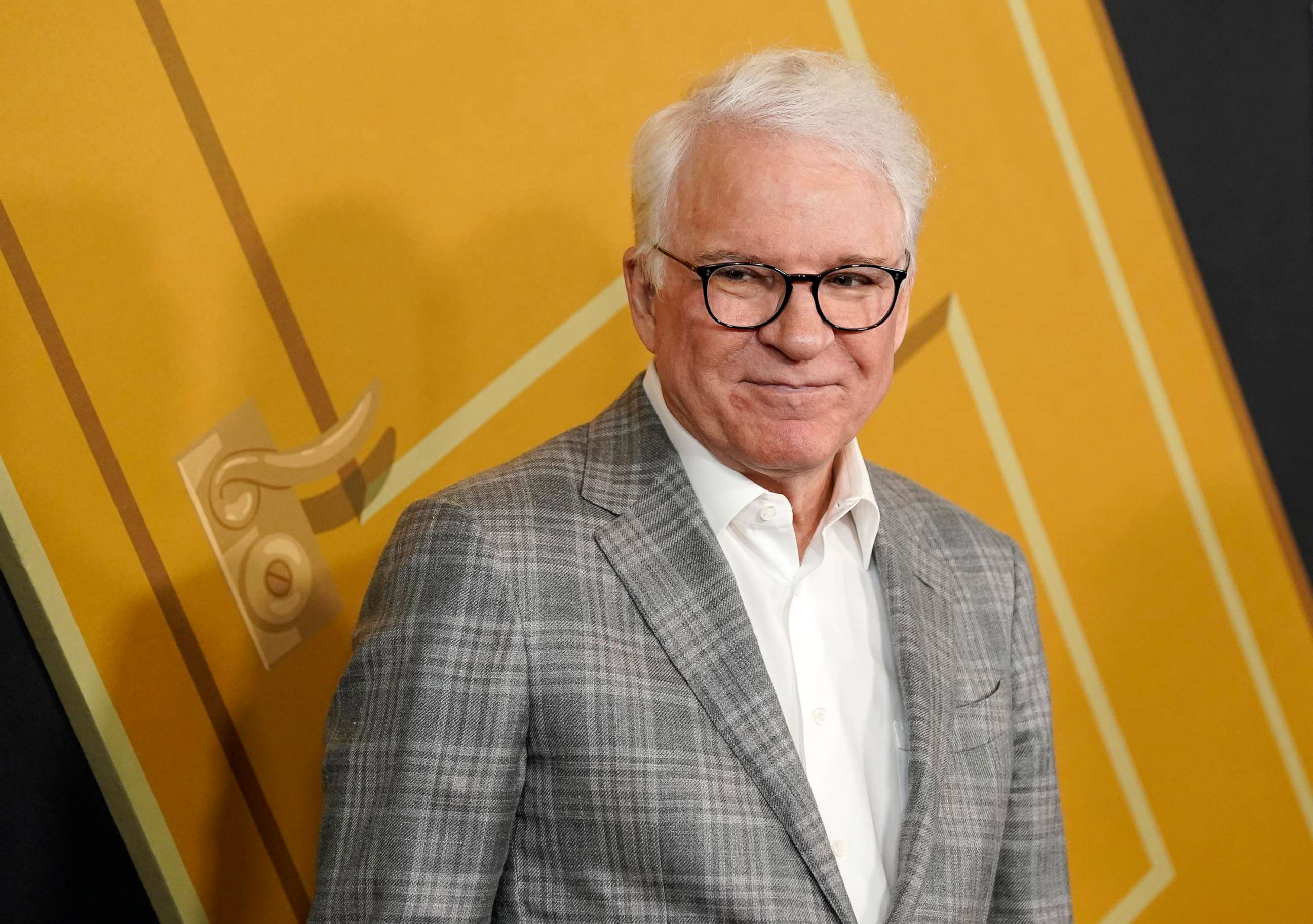PHOTO: Steve Martin attends the premiere of the second season of "Only Murders in the Building" in Los Angeles, June 27, 2022.