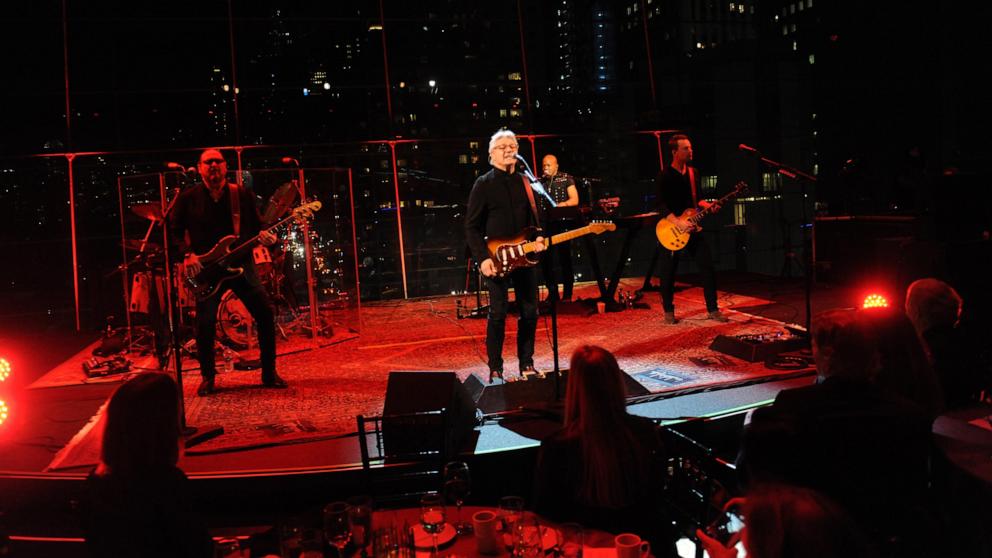 PHOTO: In this Jan. 10, 2019, file photo, the Steve Miller Band performs on stage at Jazz at Lincoln Center in New York.