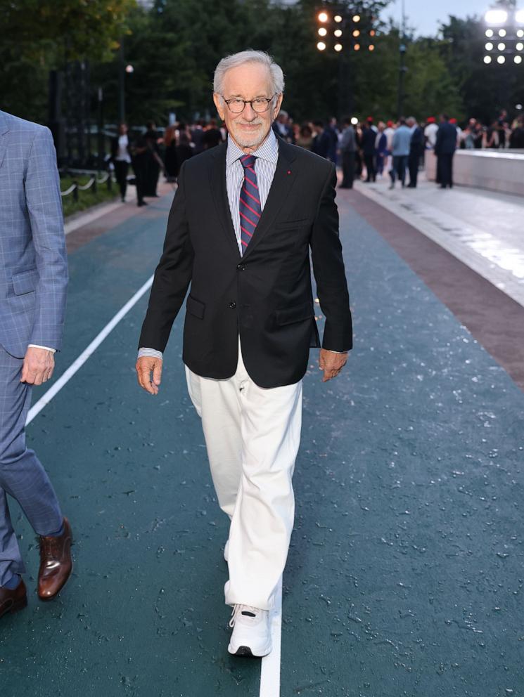 PHOTO: Steven Spielberg attends 'Prelude To The Olympics' at Fondation Louis Vuitton, on July 25, 2024, in Paris.