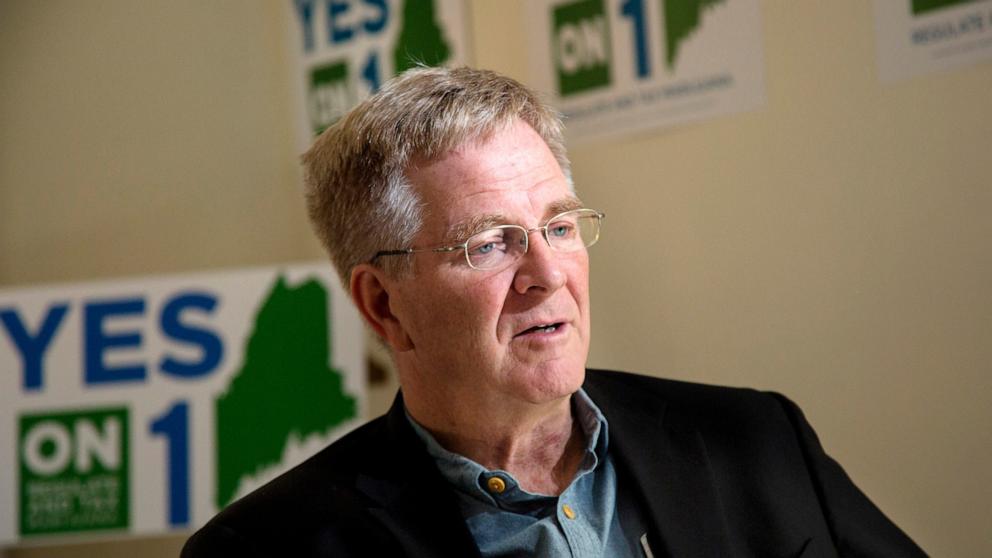 PHOTO: Rick Steves visits Maine to lend support to the Yes on 1 campaign, Oct. 17, 2016, in Portland, Maine. 