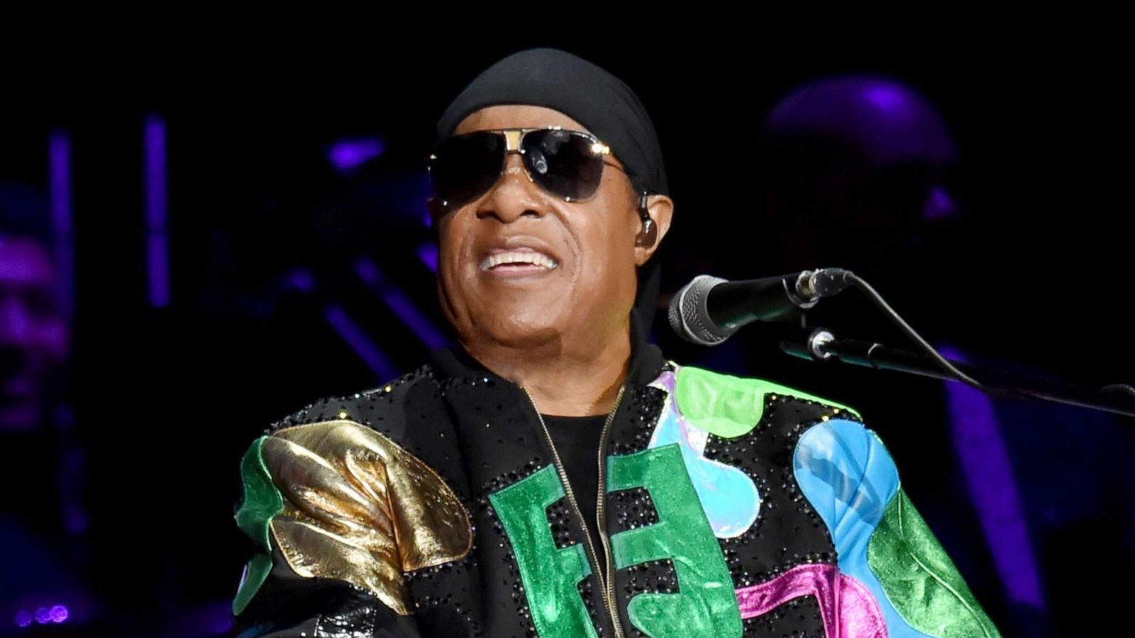 PHOTO: Stevie Wonder performs at Hyde Park in London, July 6, 2019.