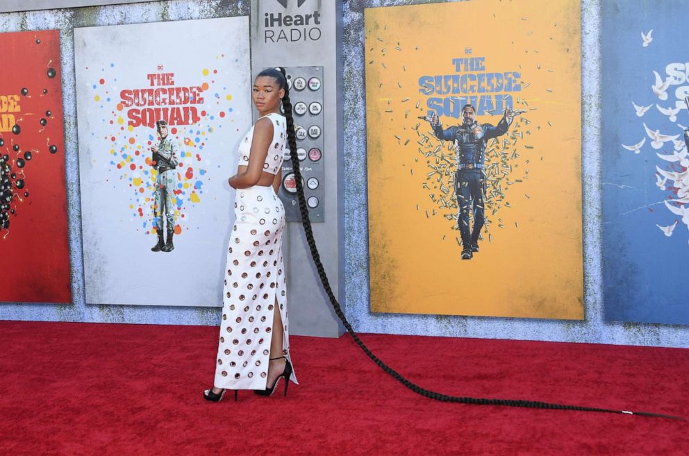 PHOTO: Storm Reid attends Warner Bros. Premiere Of "The Suicide Squad" at The Landmark Westwood on Aug. 2, 2021 in Los Angeles.