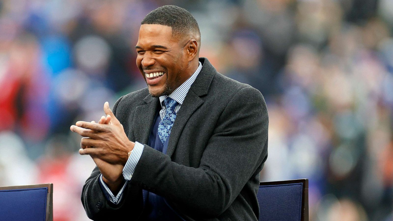 Michael Strahan, whose number will be retired, remains an icon for