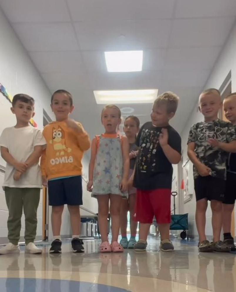 PHOTO: A viral video shared by Louisville High School shows how quickly students go from kindergarten to graduation.