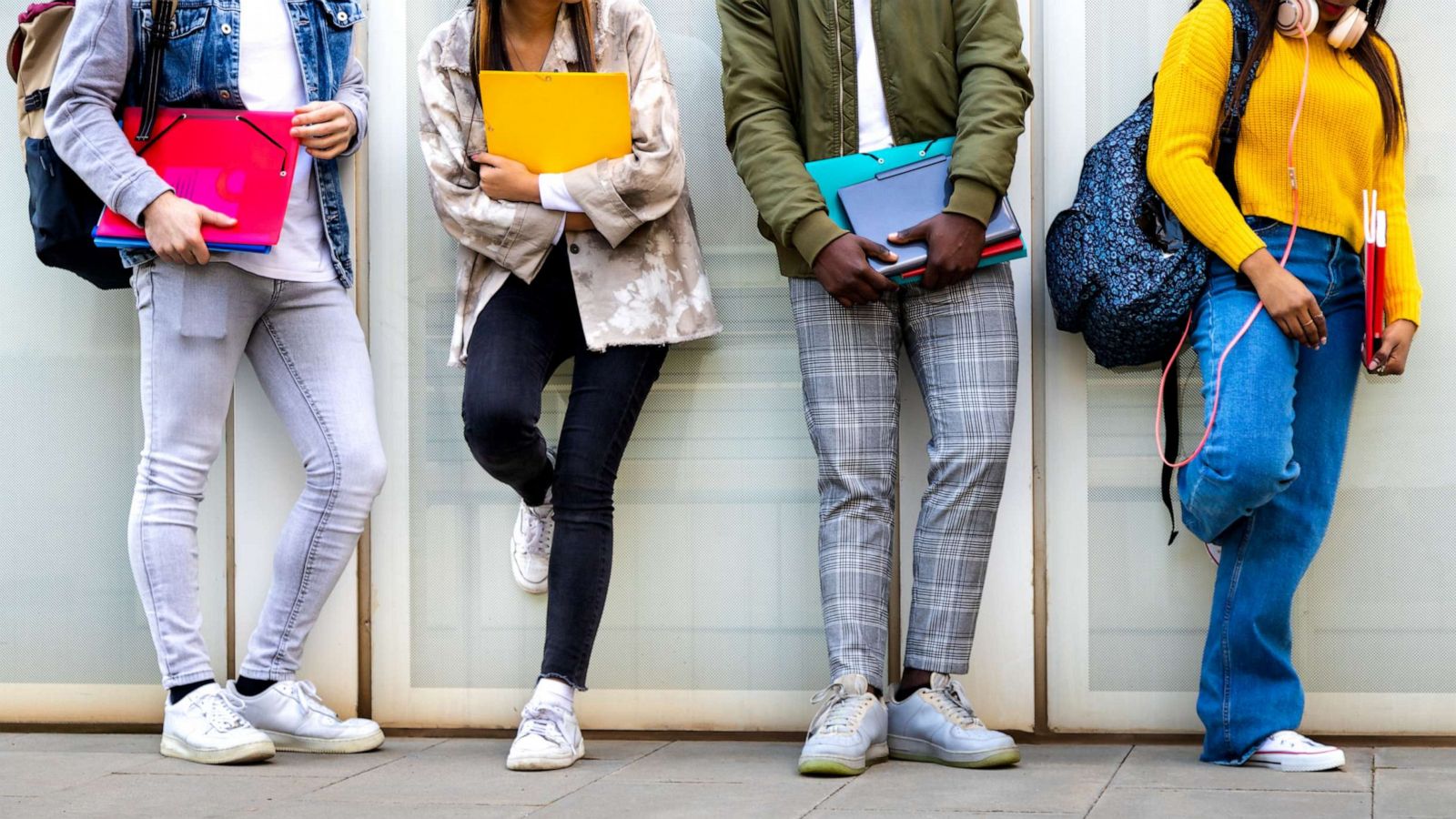 PHOTO: Stock photo of a group of students.