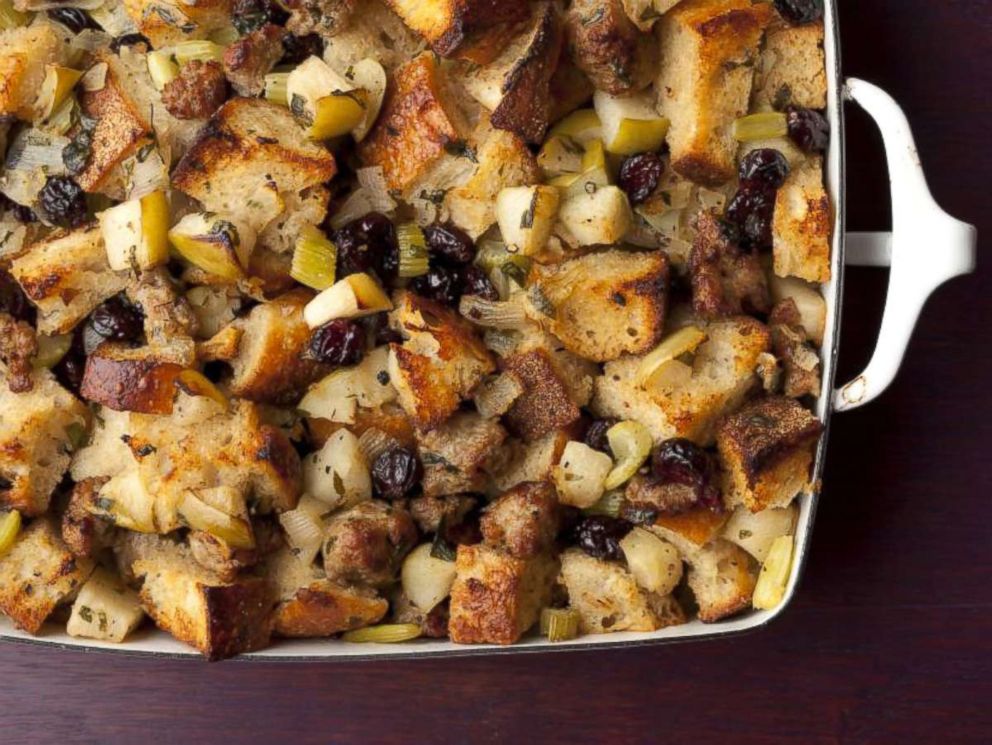 PHOTO: Sausage and Herb Stuffing from the Barefoot Contessa, Ina Garten.