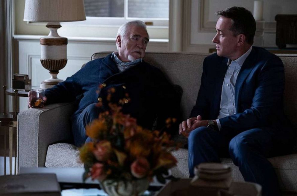 PHOTO: Brian Cox and Matthew Macfadyen appear in a scene from "Succession."
