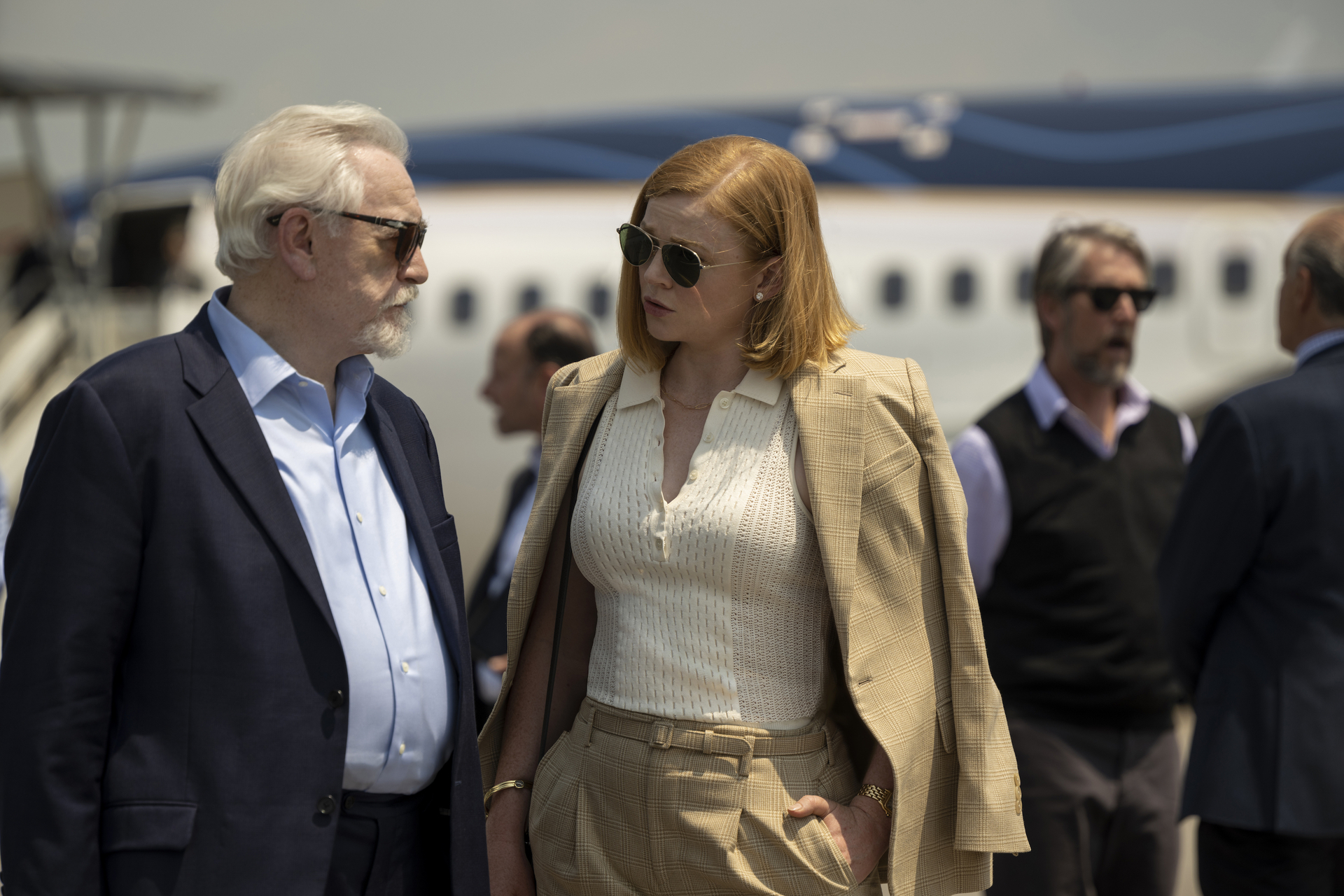 PHOTO: Brian Cox and Sarah Snook in HBO's "Succession."