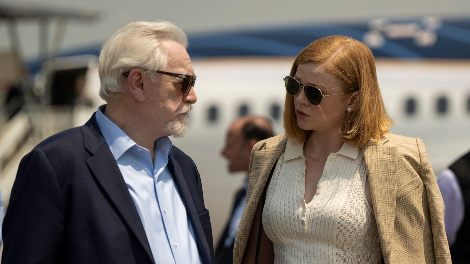 PHOTO: Brian Cox and Sarah Snook in HBO's "Succession."