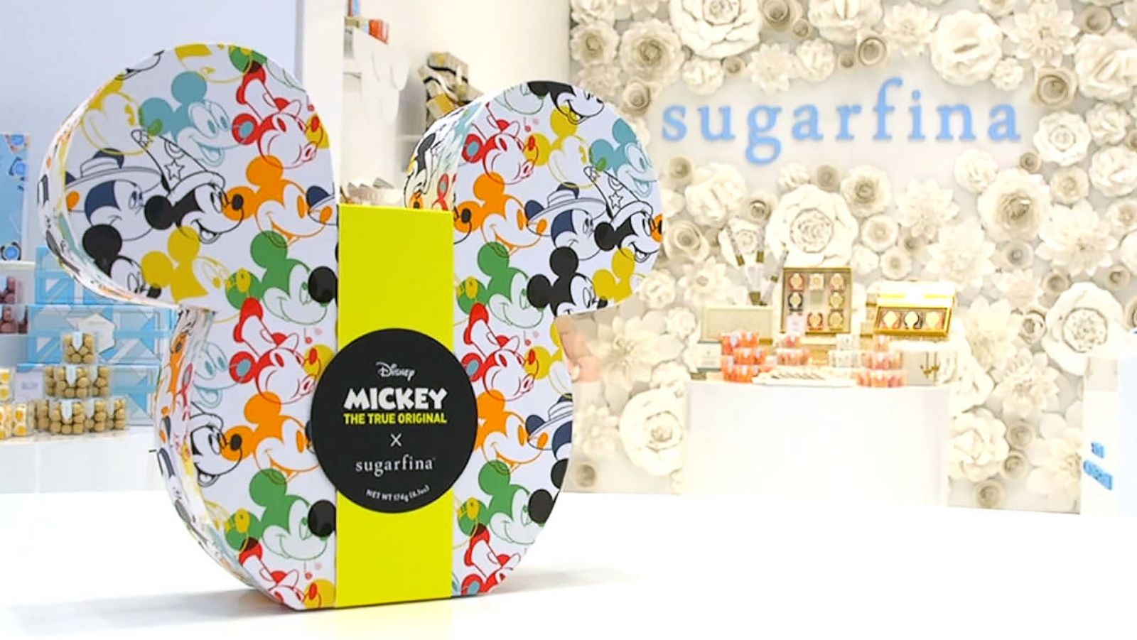 PHOTO: Mickey Mouse turns 90 so Disney and Sugarfina teamed up for a candy collection.