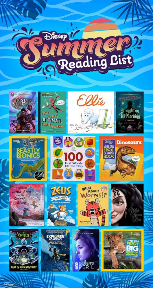 PHOTO: Disney's summer reading list is here for newborns to age 12.
