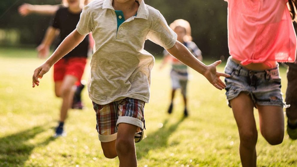 PHOTO: Kids run around on a sunny day in this undated image.