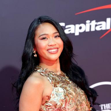 PHOTO: Suni Lee attends the 2025 ESPY Awards at Dolby Theatre on July 16, 2025, in Hollywood, Calif.