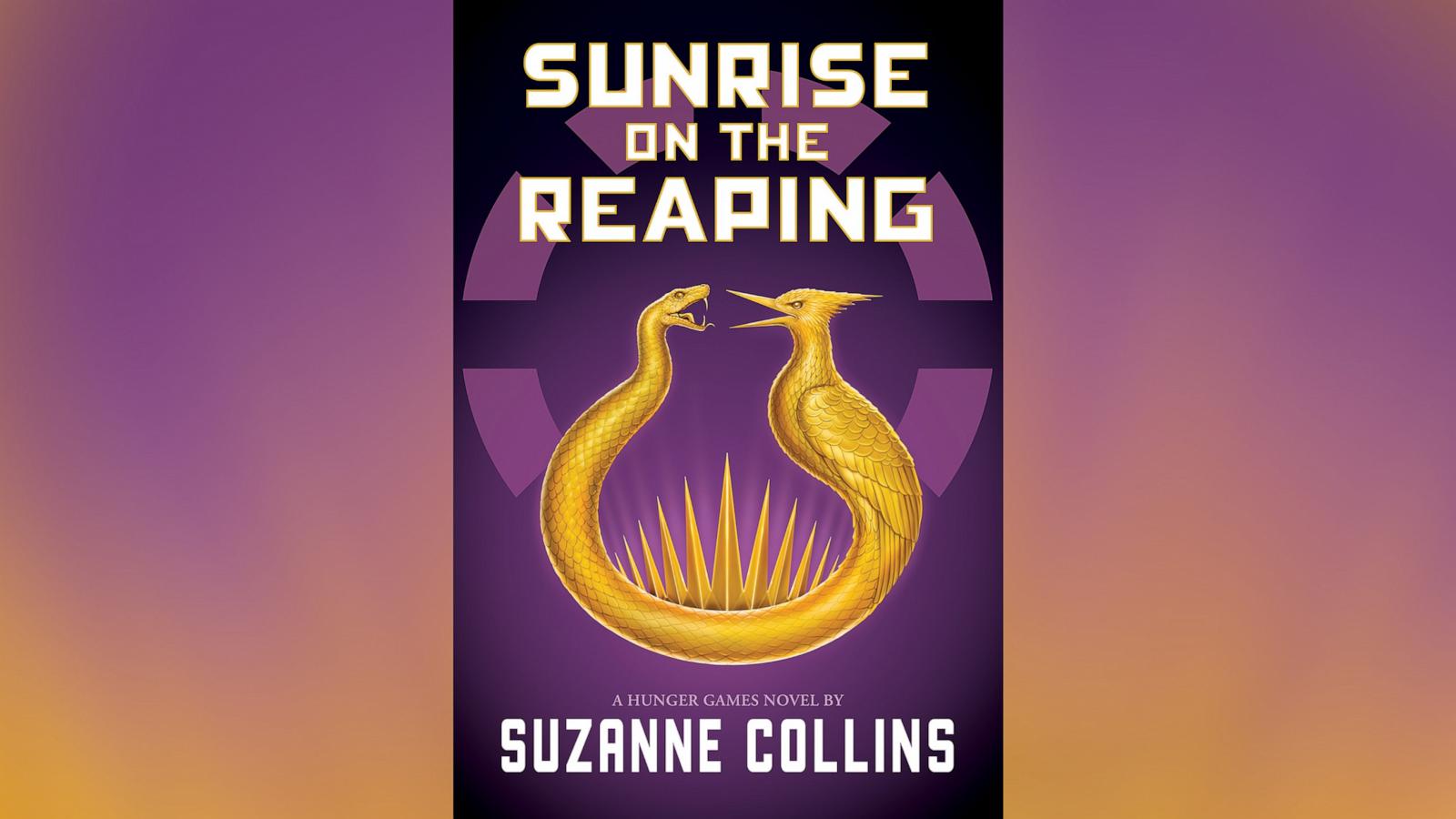 PHOTO: The cover to 'Sunrise on the Reaping' by Suzanne Collins is shown.